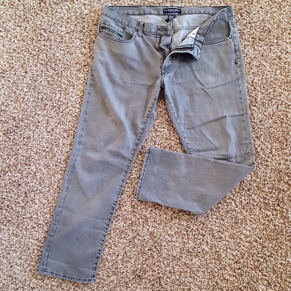 U.S. Polo Assn. Other - 36/30 Gray Men's Stretch Jeans